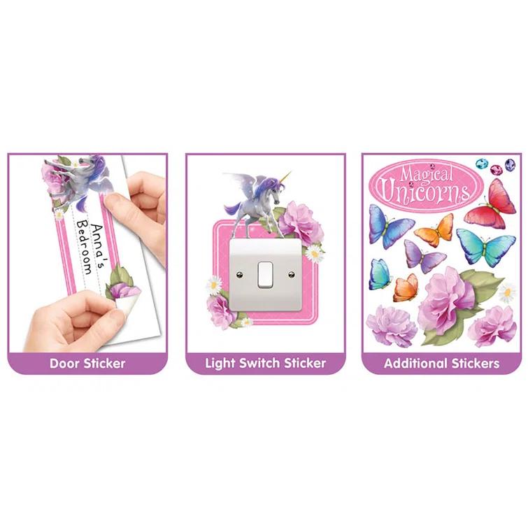 WallPops! Magical Unicorn Peel & Stick Border