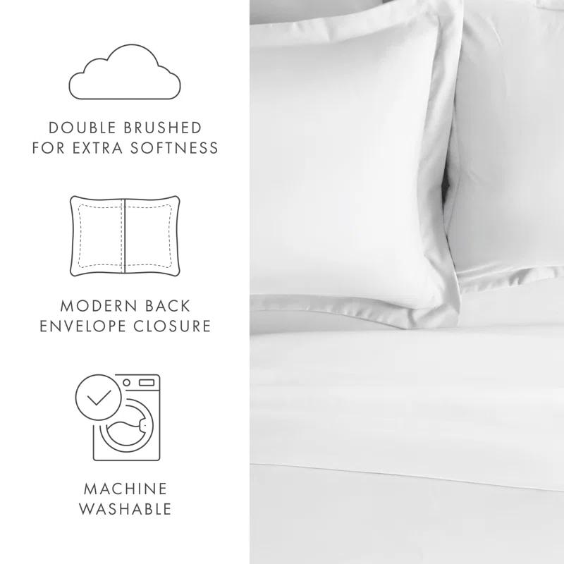 Becky Cameron Pillow Shams 2-Pack Microfiber Ultra Soft Bedding (Set of 2)