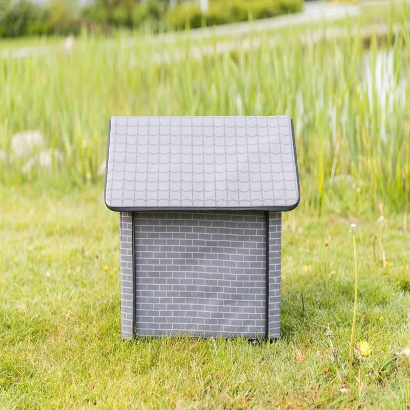 TRIXIE TRIXIE Insulated Outdoor Pet House, Waterproof Material, For Small Dogs and Cats, Feral Cats