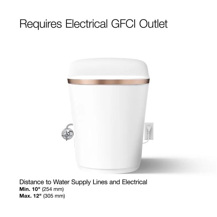Kohler Eir™ Comfort Height™ Elongated Toilet K-77795-0RG