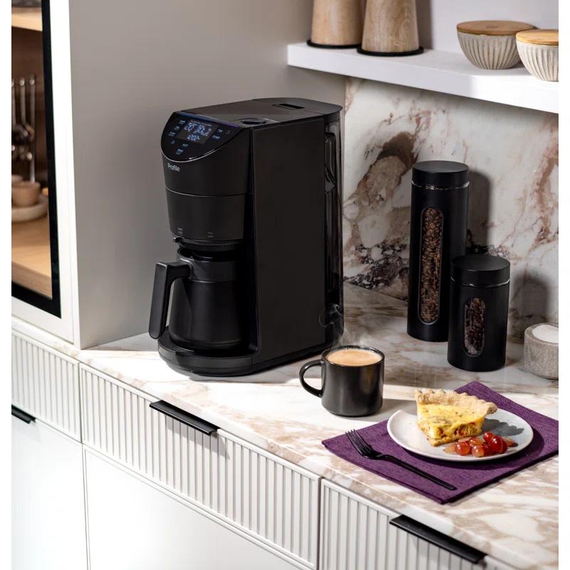 GE Profile™ P7CGAAS6TBB GE Profile Smart Grind and Brew Coffee Maker with Podless Single Serve