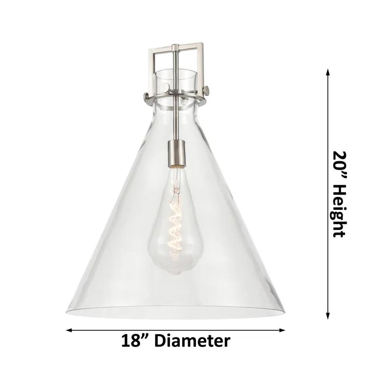 Innovations Lighting Newton 1 - Light Single Drop Pendant Pendant