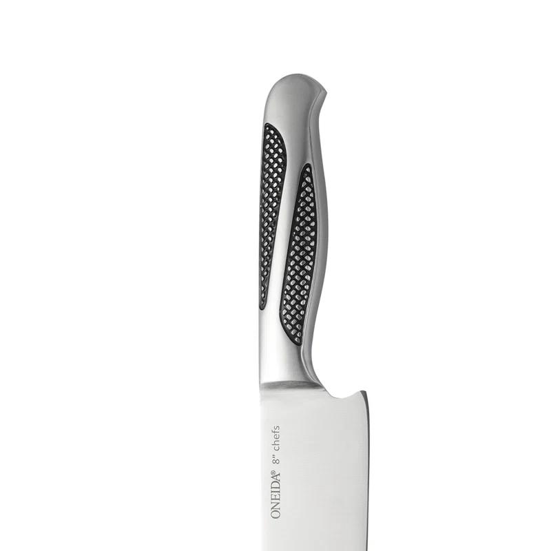 Oneida Crosshatch 14Pc Cutlery Block Set W/ Sharpener