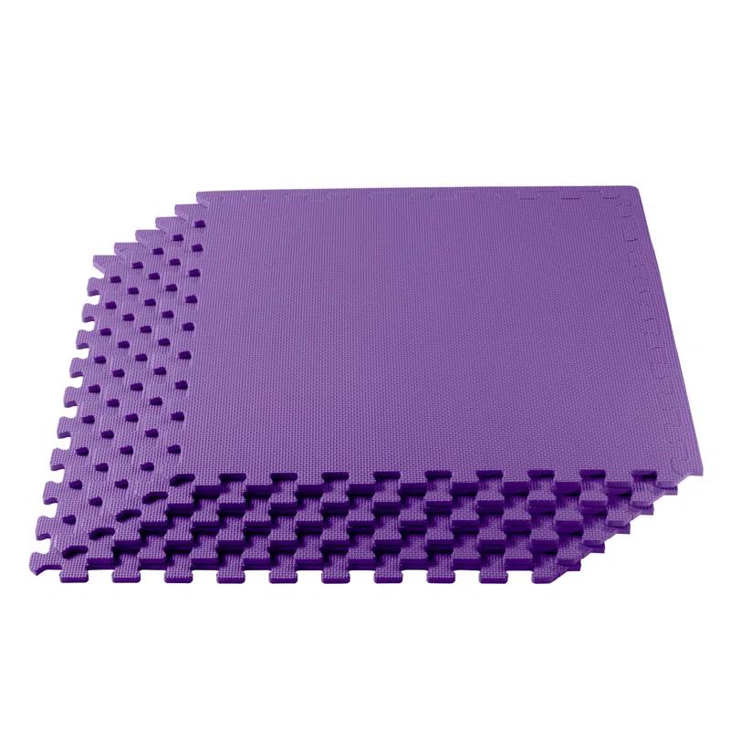 We Sell Mats 3/8" Thick Multipurpose Foam Floor Tile 24 Square Feet (6 Tiles)