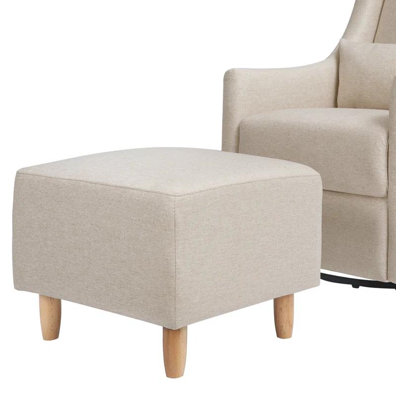 Toco Swivel Glider with Ottoman Set