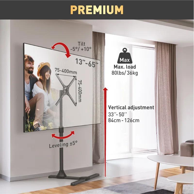 Barkan Single Screen Floor Stand Mount