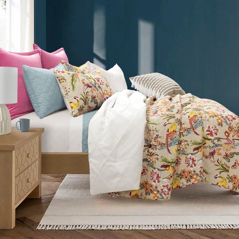 Lush Decor Dolores Reversible Quilt Set