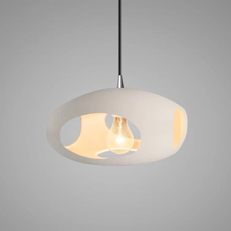 Logan Single Light Ceramic Dimmable Pendant