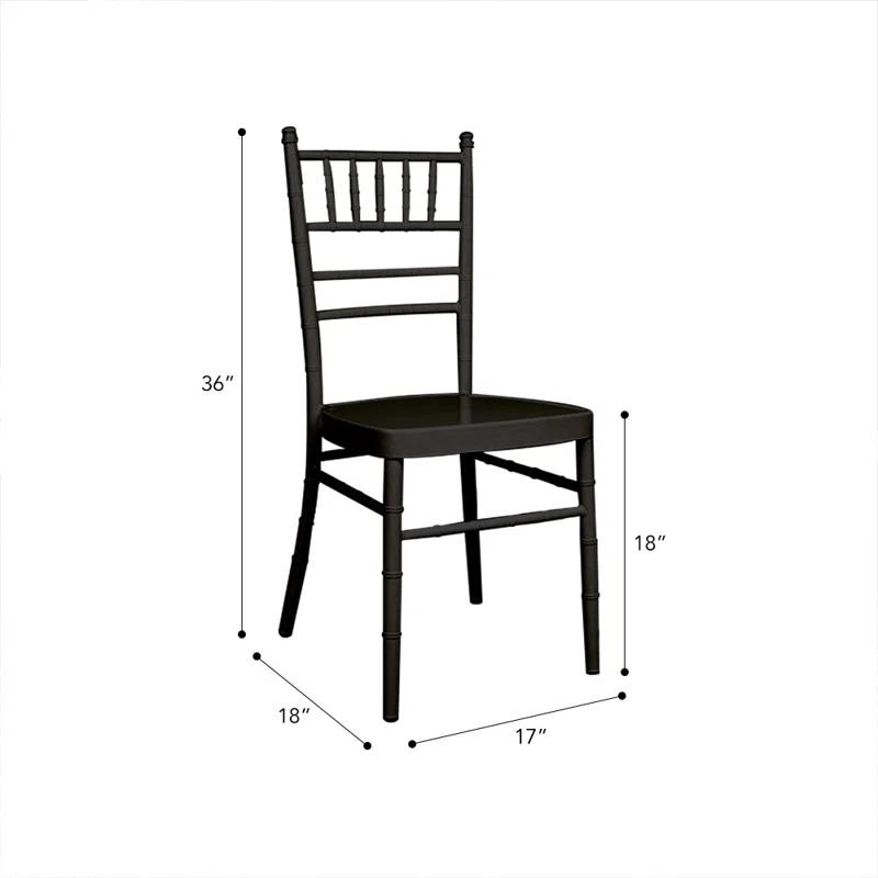 Amerivend Works 18'' H Stacking Side Chair