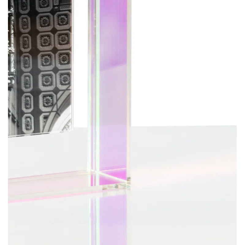 Float Frame for Tabletop or Wall with Magnetic Photo Holder