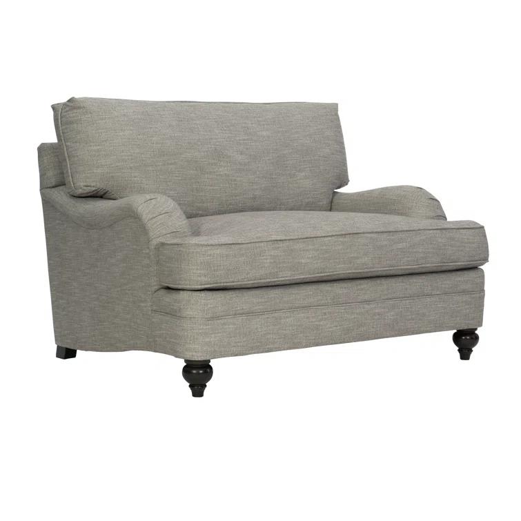 Bernhardt Tarleton 54.5" Wide Polyester Down Cushion Chair and a Half