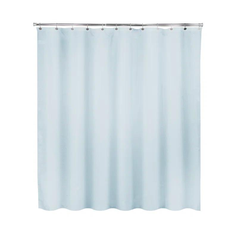 Kenney Kenney Water Repellant Jacquard Fabric Shower Curtain, 70" W x 72" H