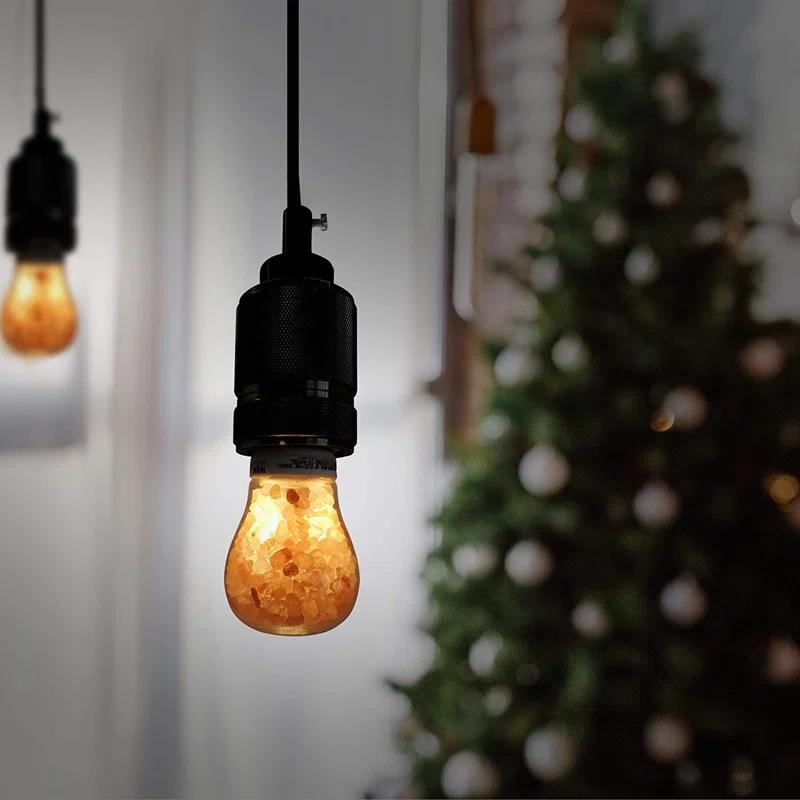 WBM LLC 1651B-4PK-01 Himalayan Glow 40 Watt Equivalent E26/Medium (Standard) Light Bulb (Set of 4)