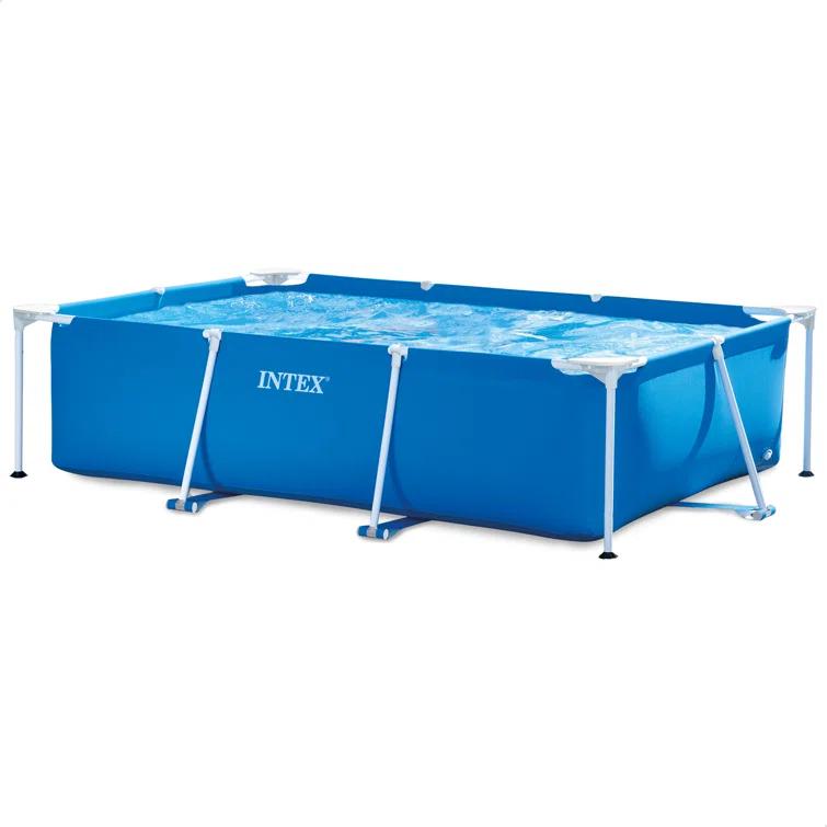 Intex New Intex Rectangular Frame Above Ground Swimming Pool