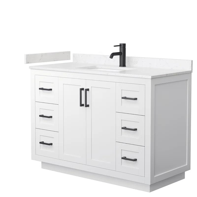 Miranda 48" Freestanding Single Bathroom Vanity with Cultured Marble Top