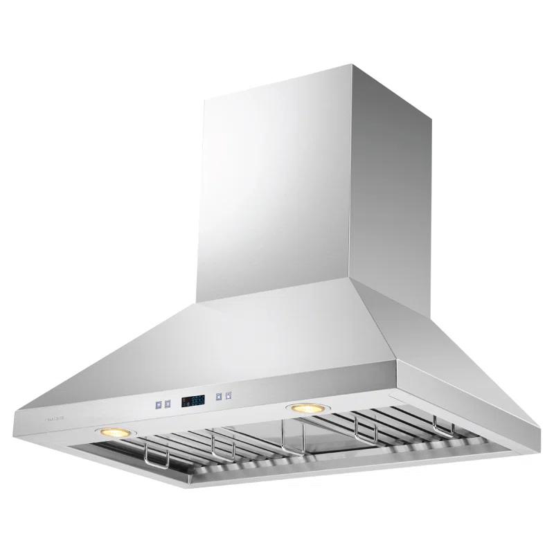 Cavaliere Cavaliere 30" Stainless Steel 462 CFM Ducted (Vented) Wall Range Hood with Baffle Filter