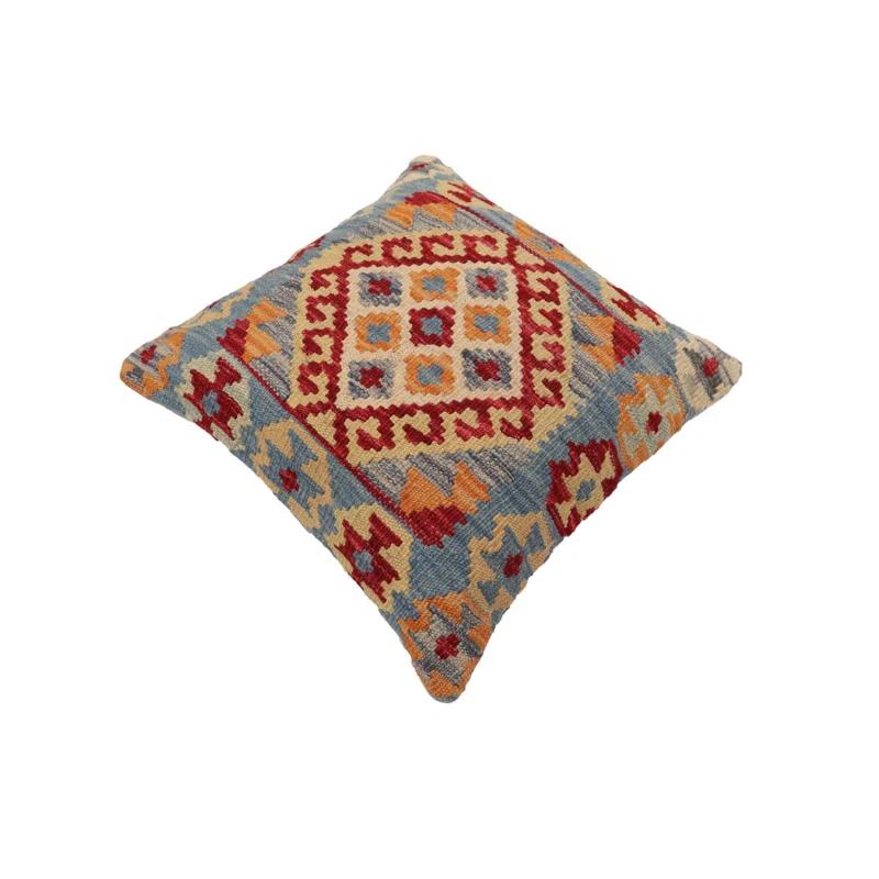 Arshs Fine Rugs Hickman Geometric Throw Pillow