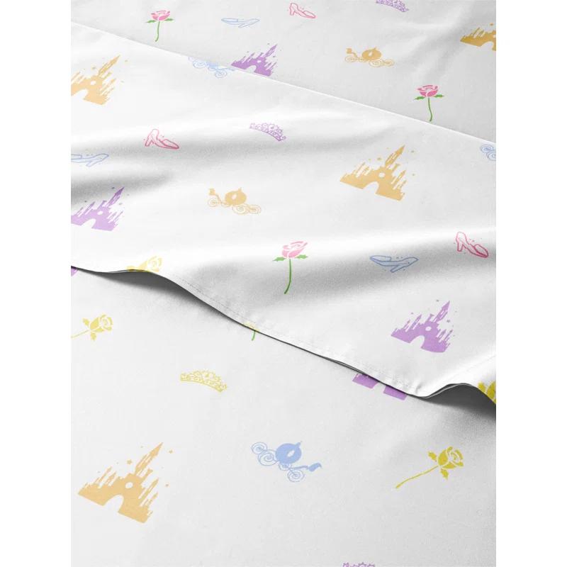 CGK Linens 4 Piece Kids Microfiber Sheet Set - Wrinkle Free - Cute, Cozy, Soft