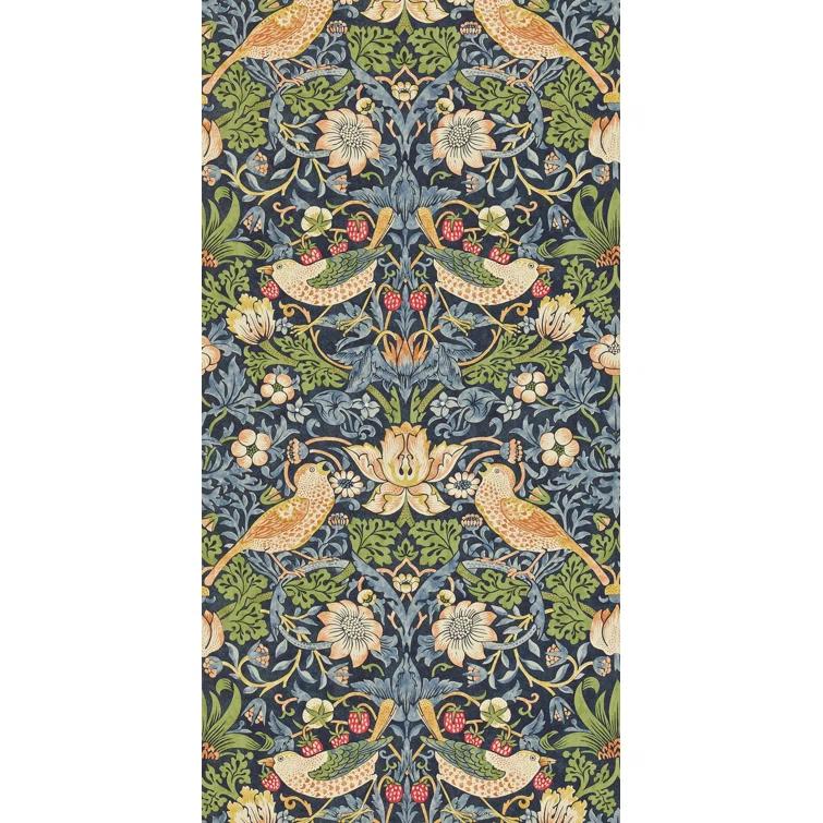 Morris & Co. Strawberry Thief Wallpaper & Reviews | Perigold