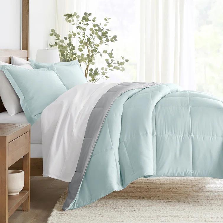 Becky Cameron Reversible Down-Alternative Comforter Bedding Set