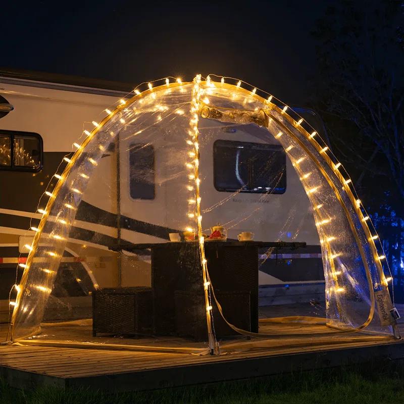 10 Ft. W x 10 Ft. D Fiberglass Pop-Up Bubble Tent