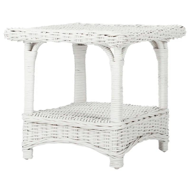 Highland Dunes Willow Solid Wood Top End Table