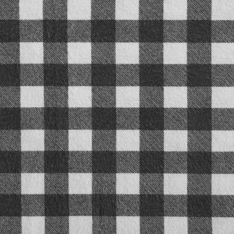 Eddie Bauer Eddie Bauer Preston Grey Cotton Flannel Reversible Comforter Set