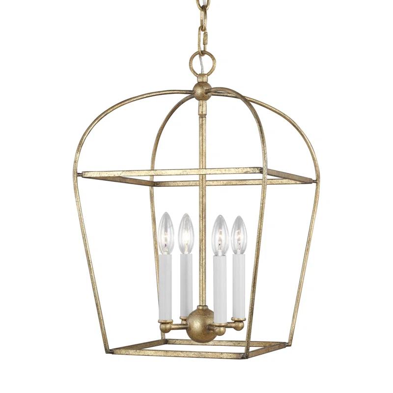 Andy 4 - Light Dimmable Lantern Geometric Chandelier