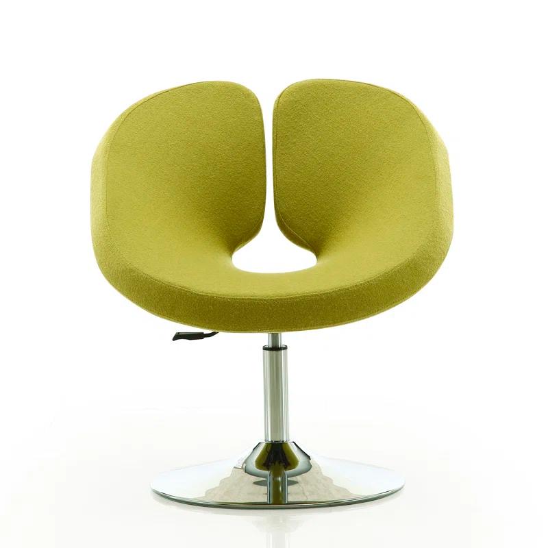 Upper Square™ Mori Upholstered Swivel Barrel Chair (Set of 2)