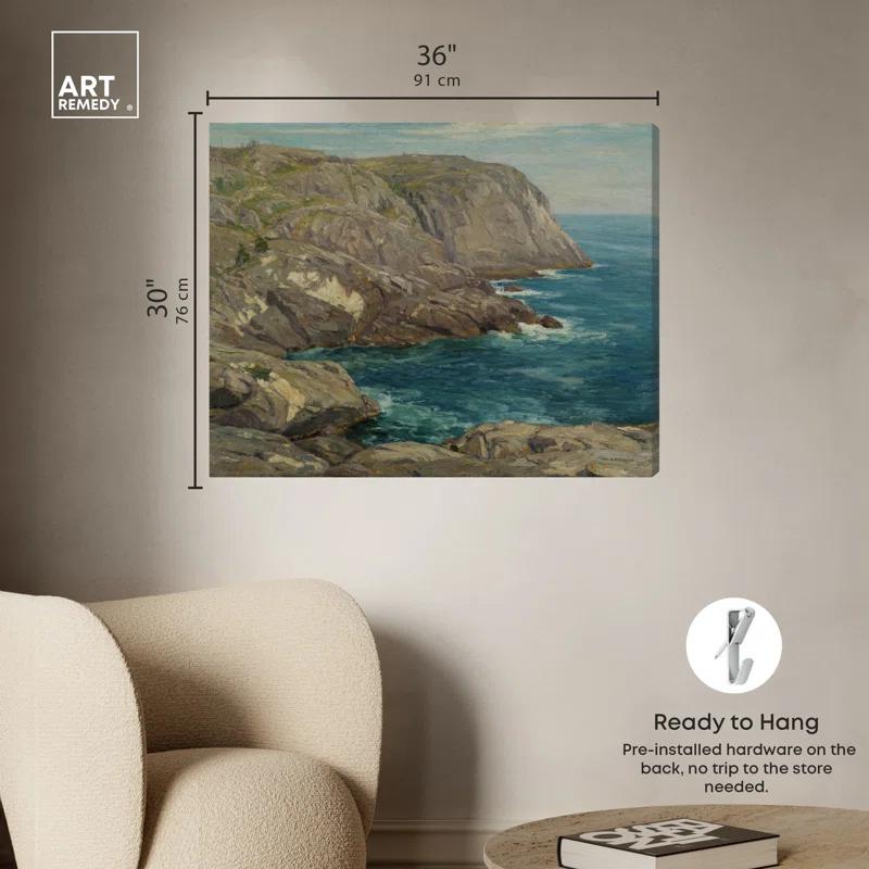 Art Remedy Monhegan Headlands by William's Robinson Wall Art by Art Remedy