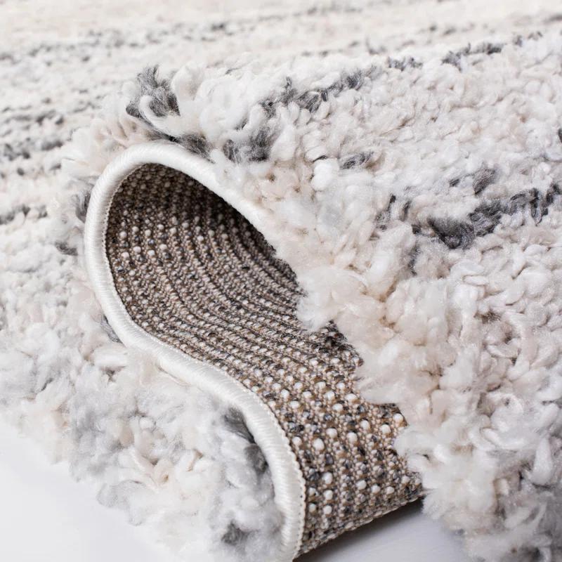 Foundry Select Ashleigh-Louise Shag 800 Performance Striped Rug