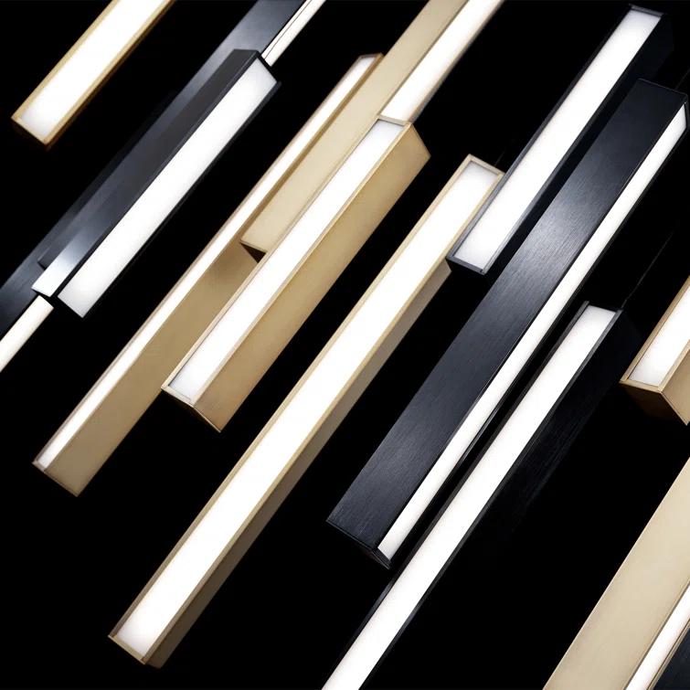 Modern Forms Chaos 14 - Light Matte Black LED Cluster Pendant