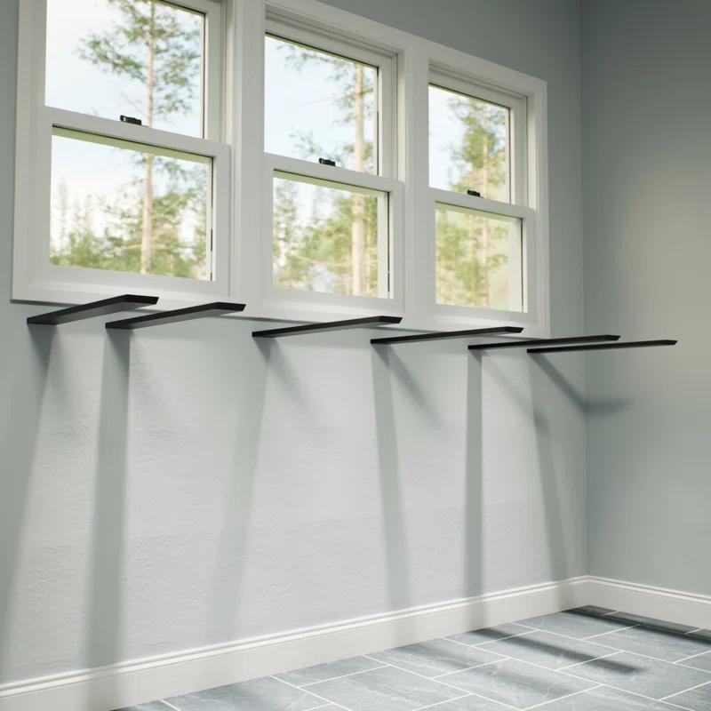 The Original Granite Bracket The Original™ Side Wall Hidden Countertop Support Standard Bracket - (Right, Steel)