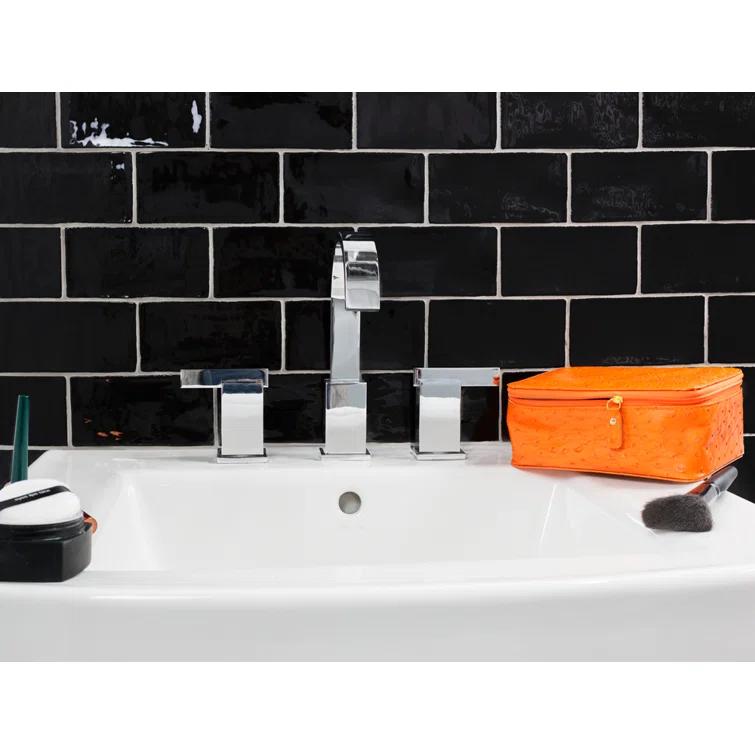 Barcelona 3x6 Blanco Polished Ceramic Subway Wall Tile (5.38 Sq. Ft. / Case)