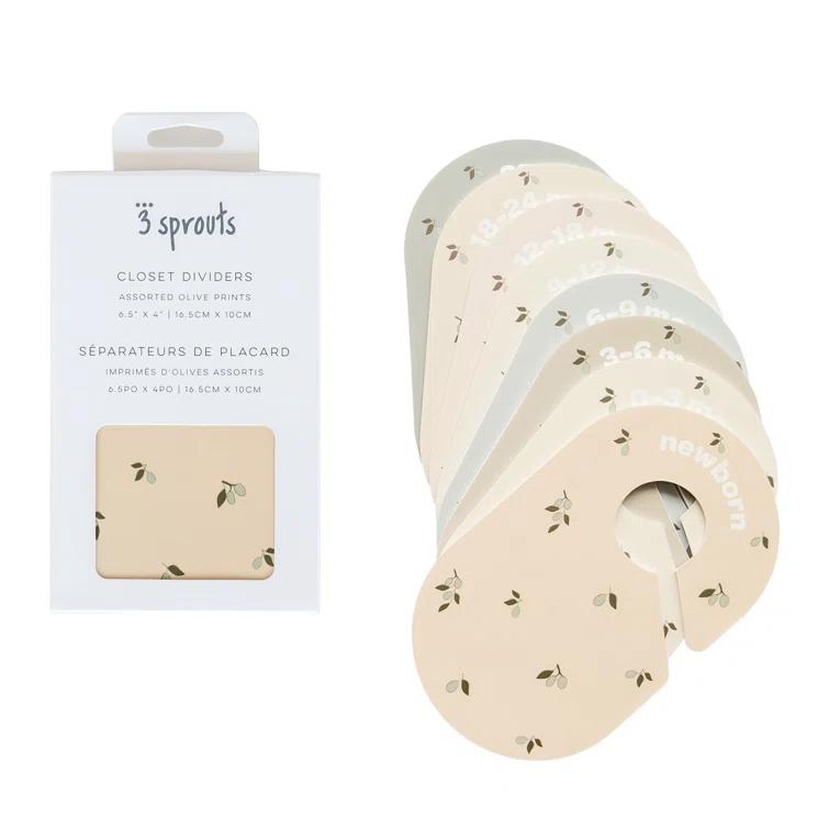 3 Sprouts 3 Sprouts Baby Closet Dividers (Newborn To 24 Months) – Pack Of 8