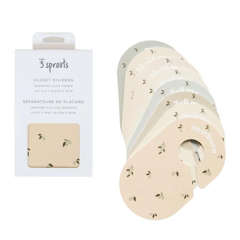 3 Sprouts 3 Sprouts Baby Closet Dividers (Newborn To 24 Months) – Pack Of 8