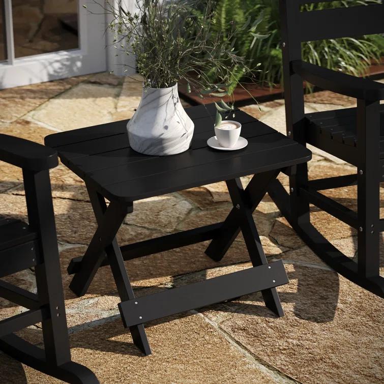 Taylor & Logan Collis 20 L x 20 W Outdoor Table & Reviews | Wayfair