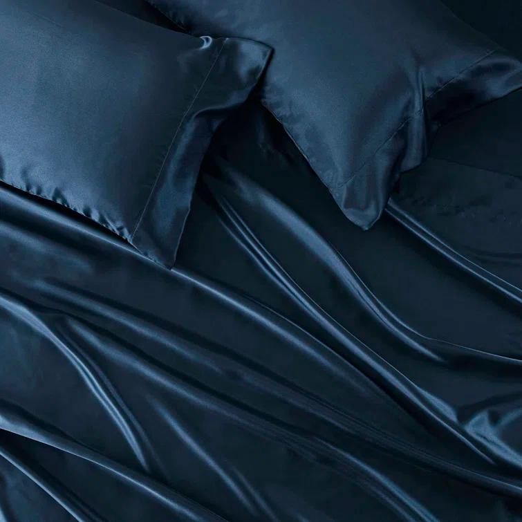 Madison Park Essentials Satin Luxury 2PC Pillowcases (Set of 2)