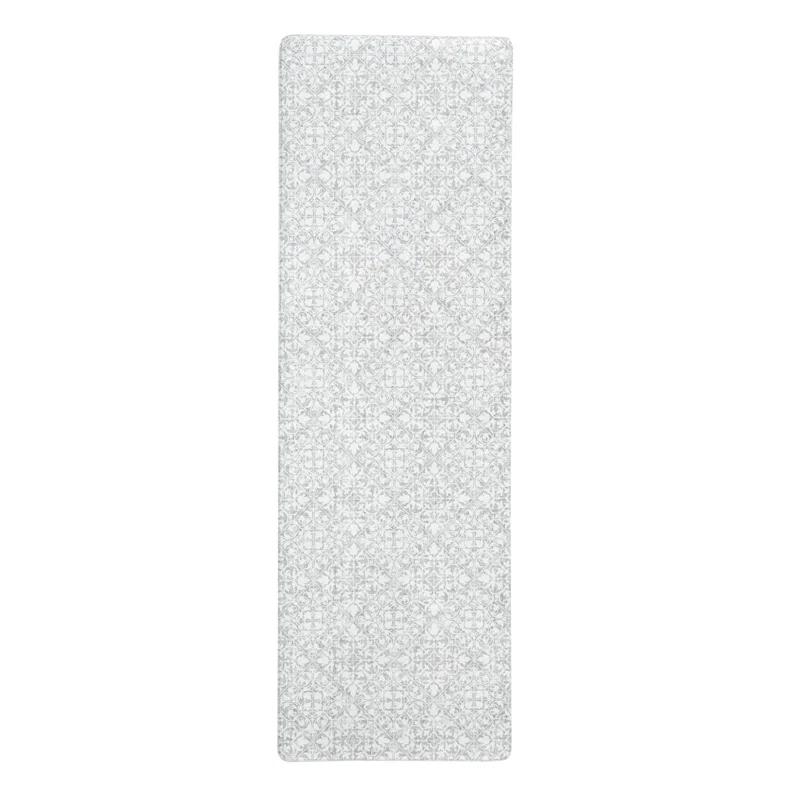 Town & Country Living TOWN & COUNTRY BASICS Comfort Plus Non-Slip Backing Vintage Medallion Tile Anti Fatigue Comfort Mat