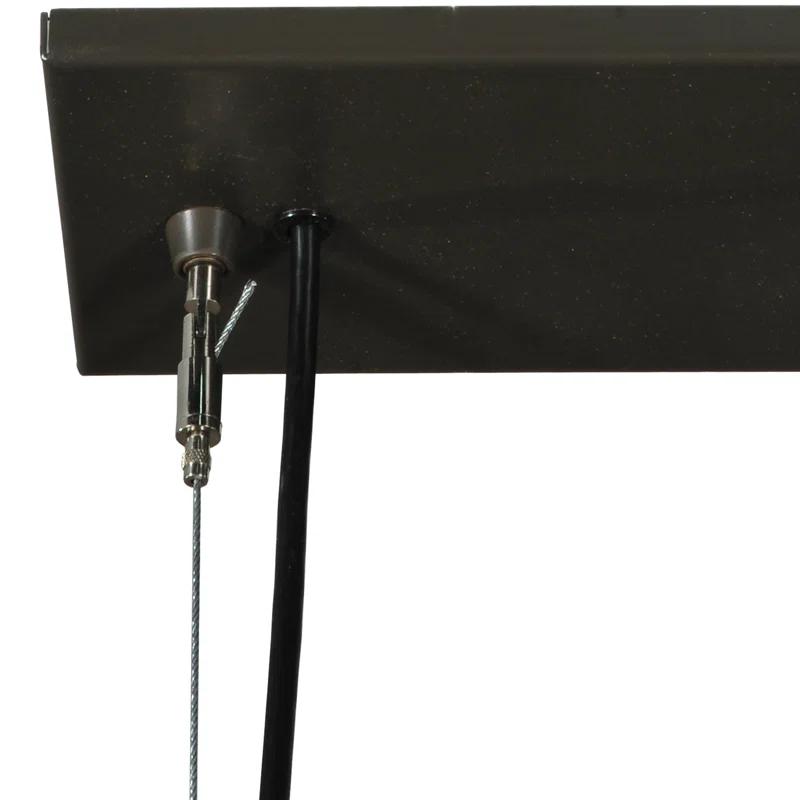 Meyda Lighting 1 - Light Timeless Bronze Kitchen Island Pendant