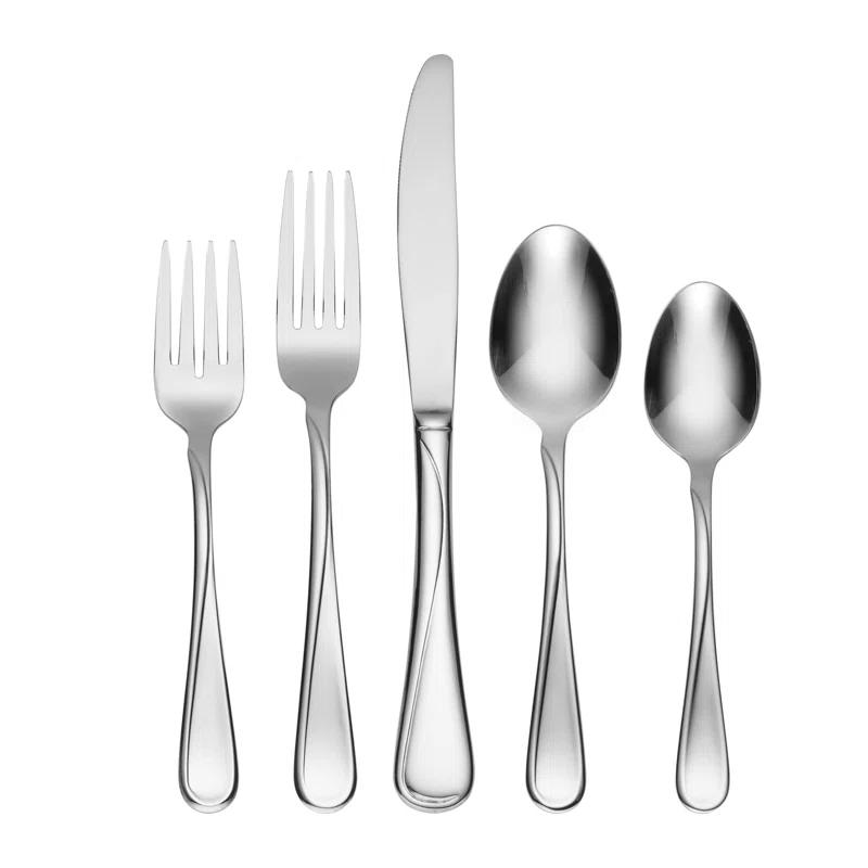 Oneida Oneida Flight 45 Piece Everyday Flatware Set, Service For 8