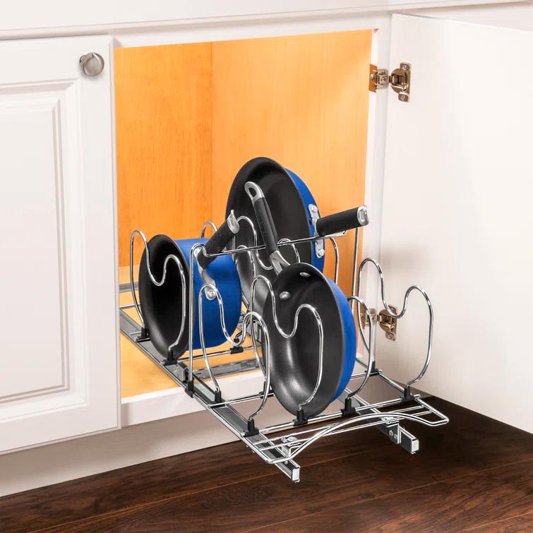 LYNK PROFESSIONAL LYNK PROFESSIONAL® Pot and Pan Organizer for Kitchen Cabinets - 11" W x 21" D