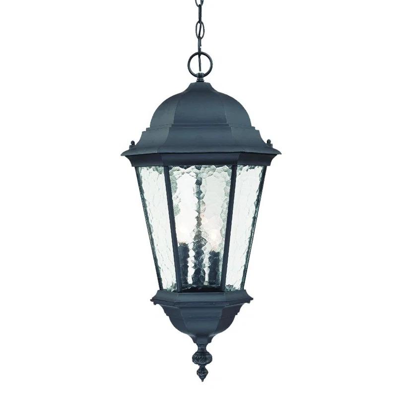 HomeRoots Telfair 3 - Light Outdoor Hanging Lantern