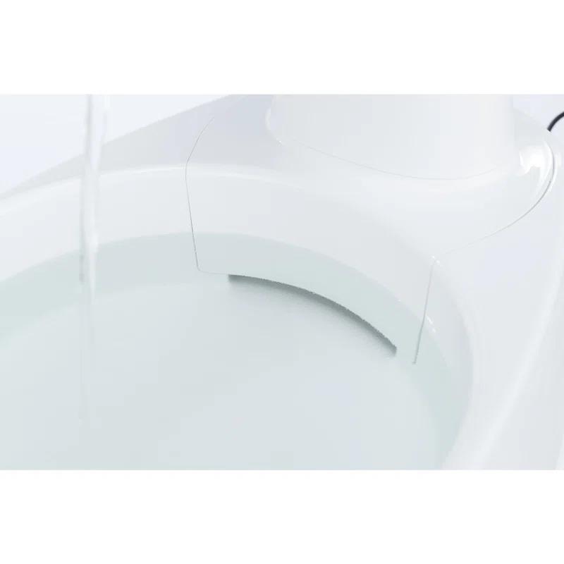 TRIXIE TRIXIE Curved Stream 84.5oz Drinking Fountain for Cats and Dogs, Large Water Fountain for Pets