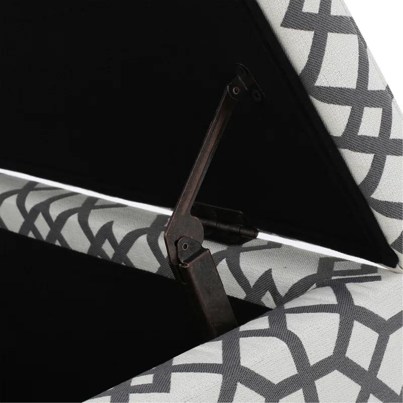 George Oliver Charming Ottoman with Versatile Functions and Stylish Appeal