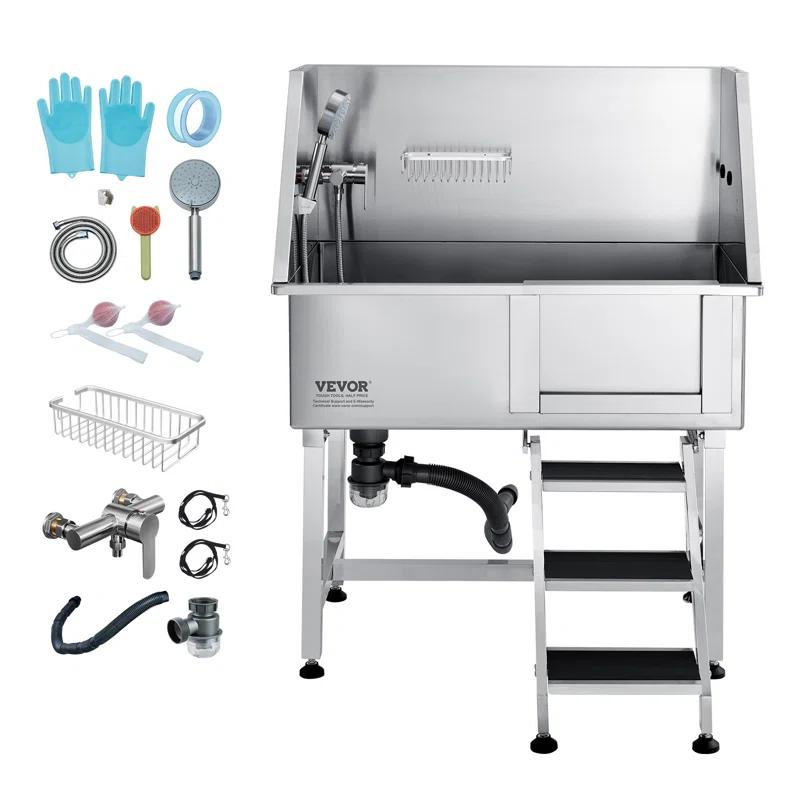 VEVOR Multi-functional Pet Bathtub