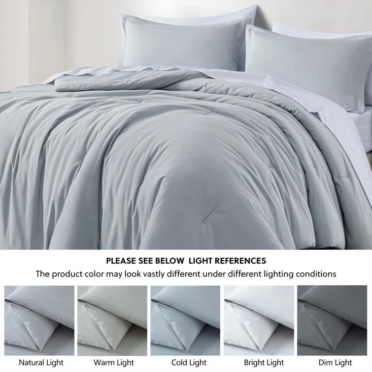 Chezmoi Collection Cotton Twill Comforter Set