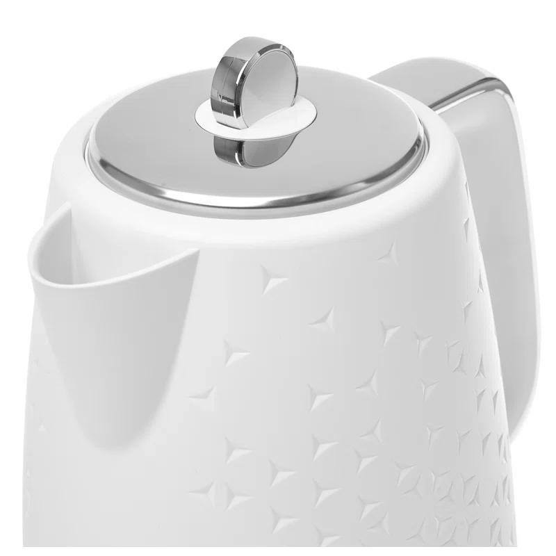 HADEN Starbeck White Electric Tea Kettle