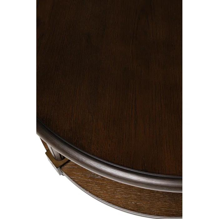 Maven Lane Pullman Round Wooden Coffee Table & Reviews | Wayfair
