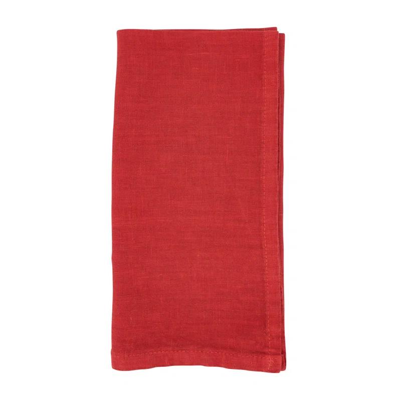 Caliban Crisp And Classic Linen Table Napkin (Set Of 4) 20S (Set of 4)